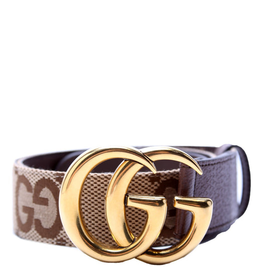 400593 GG Marmont Jumbo GG Wide Belt Size 80/32