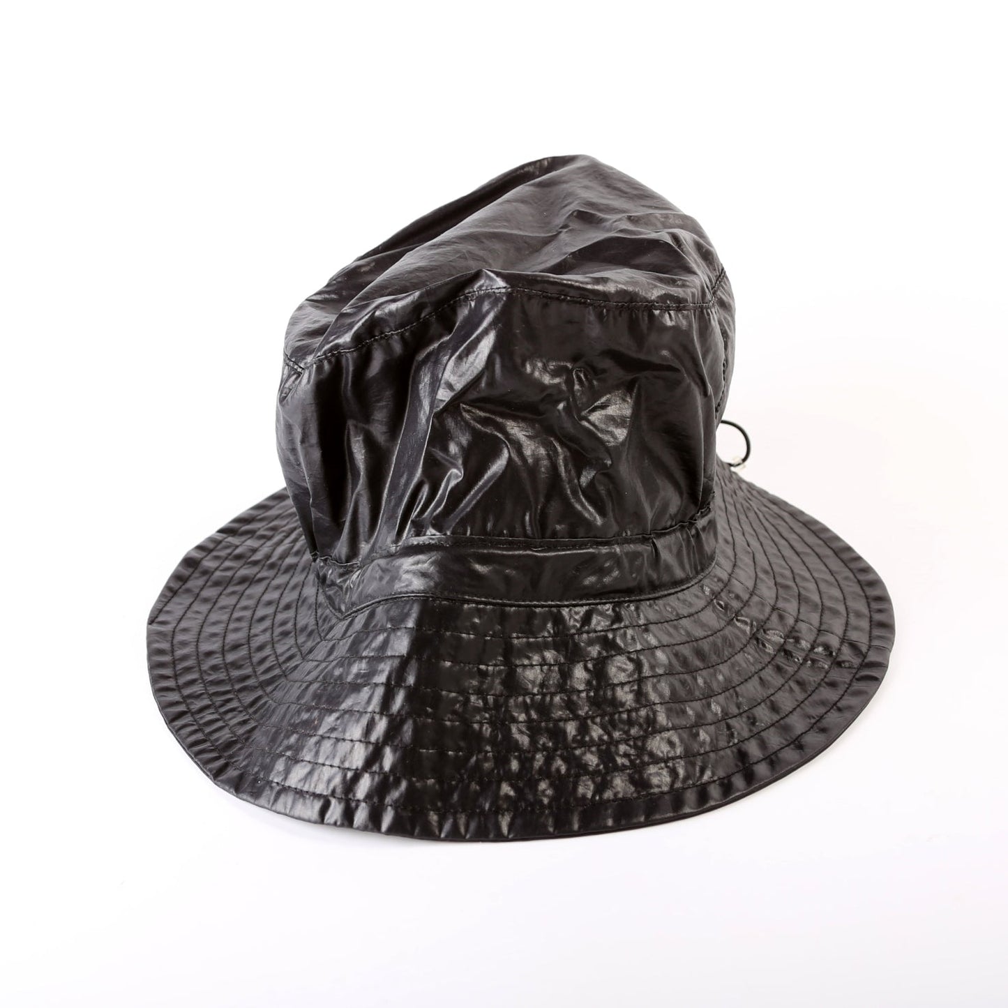 2054 Transformable Bob Bucket Nylon Hat Black