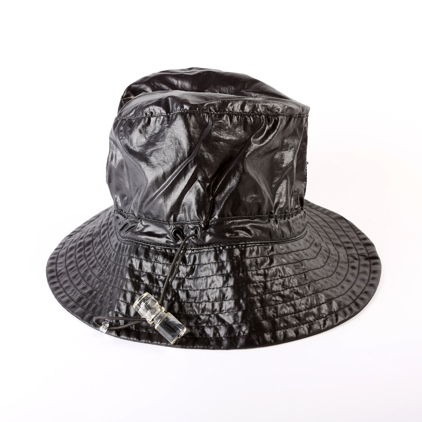 2054 Transformable Bob Bucket Nylon Hat Black