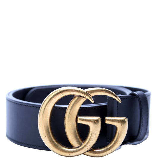 400593 GG Marmont Leather Belt Size 85/34