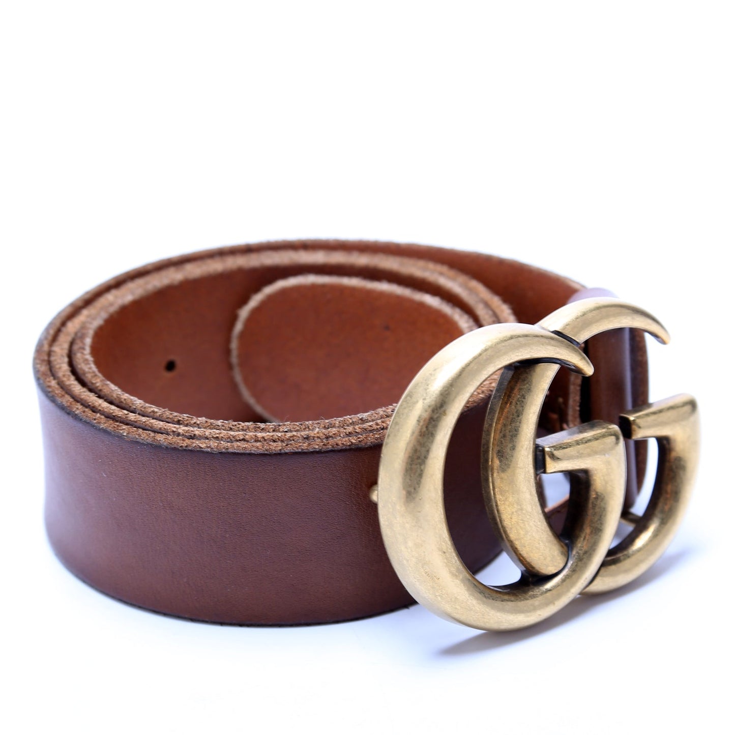 409416 Marmont Leather Belt Size 80/32