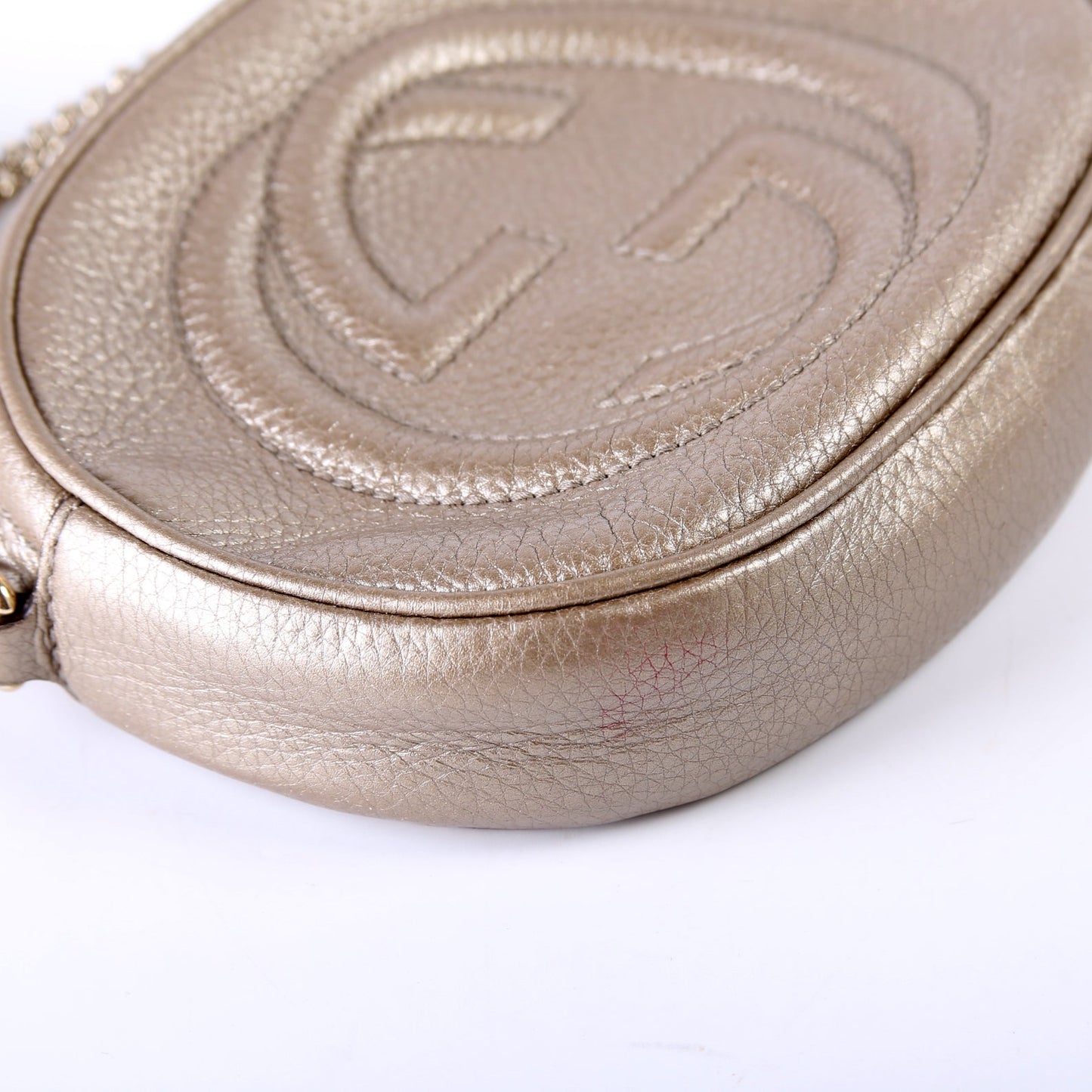 353965 Soho Mini Crossbody Gold