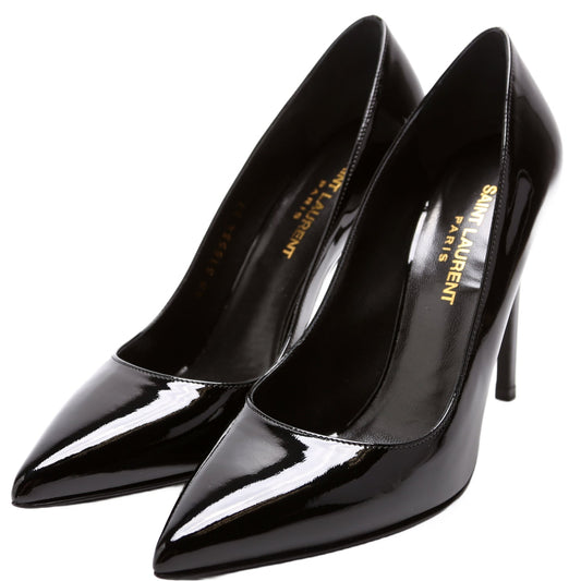 Pointed Toe Patent Pumps Size 37