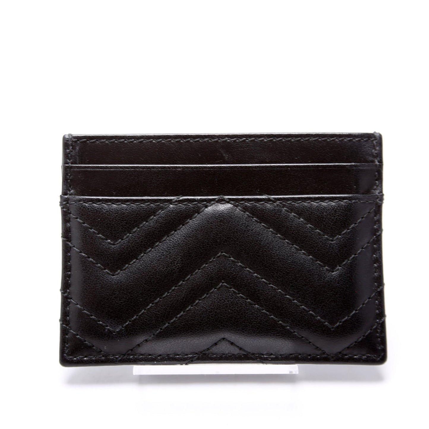 443127 GG Marmont Card Holder Black