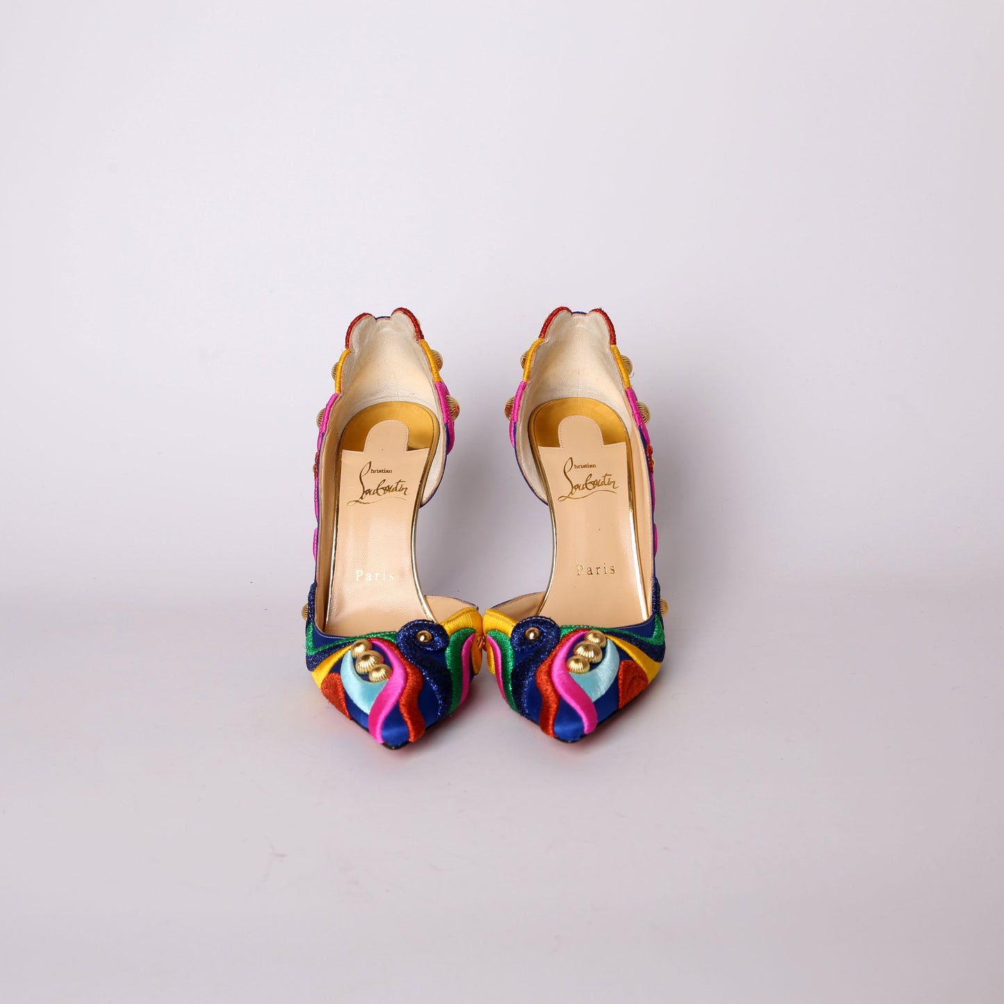 Pointed Toe D'Orsay Pumps Size 38.5