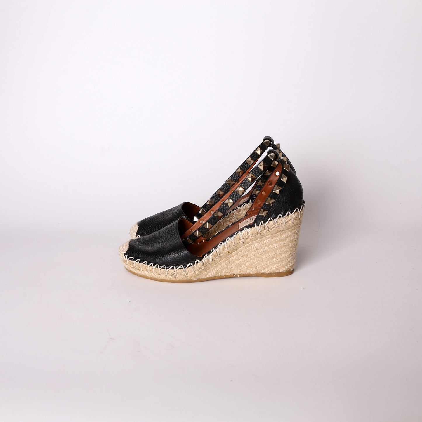 Rockstud Espadrille Wedge Size 35