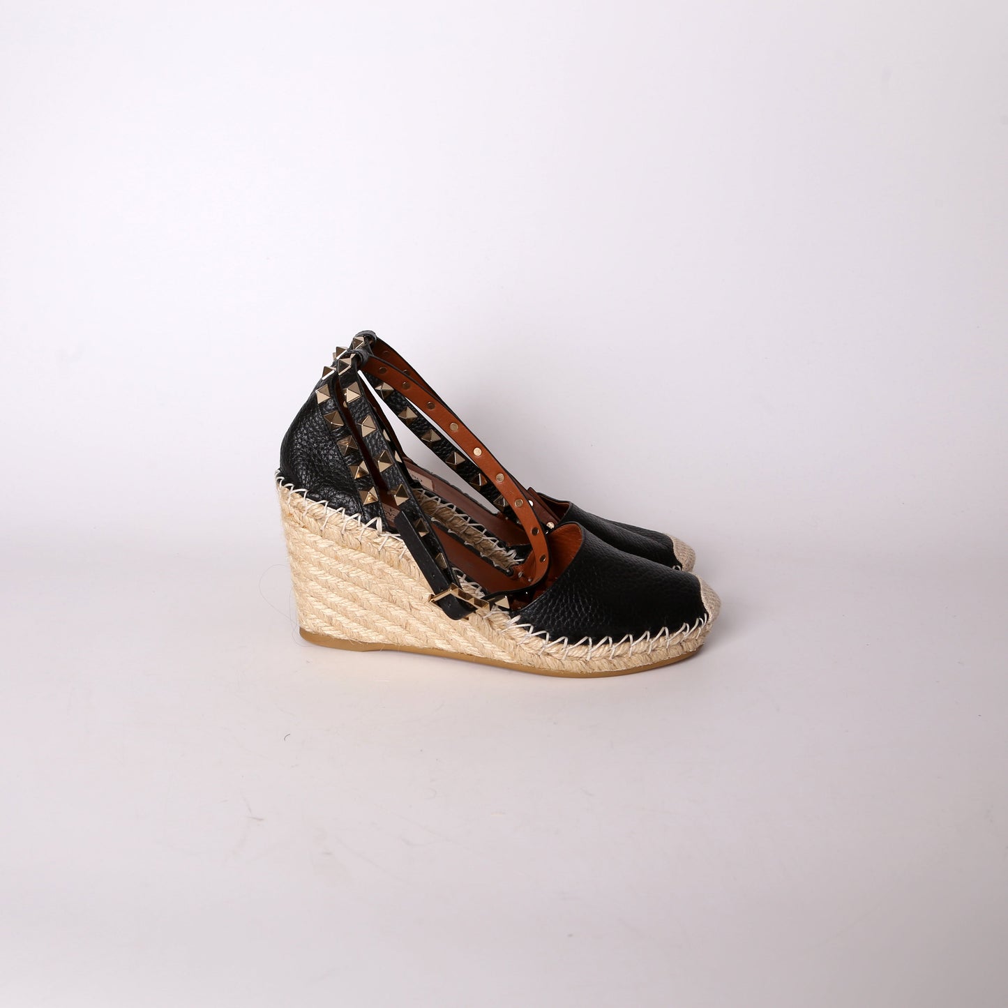 Rockstud Espadrille Wedge Size 35