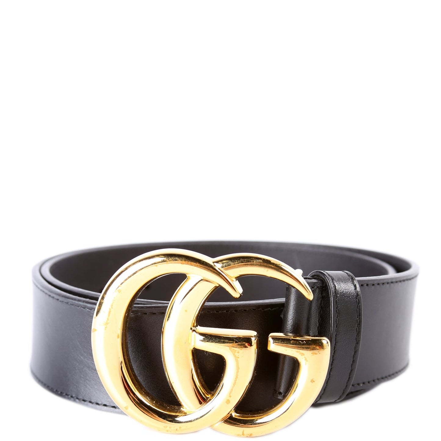 406831 GG Marmont Belt Size 80/32 Black