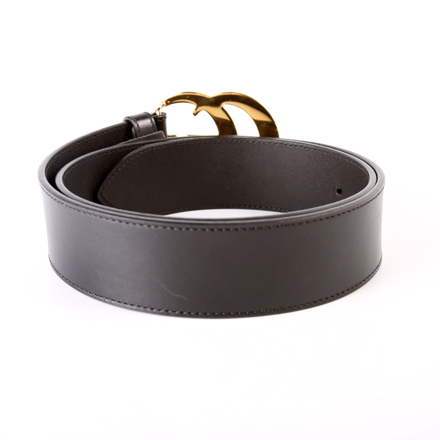 406831 GG Marmont Belt Size 80/32 Black