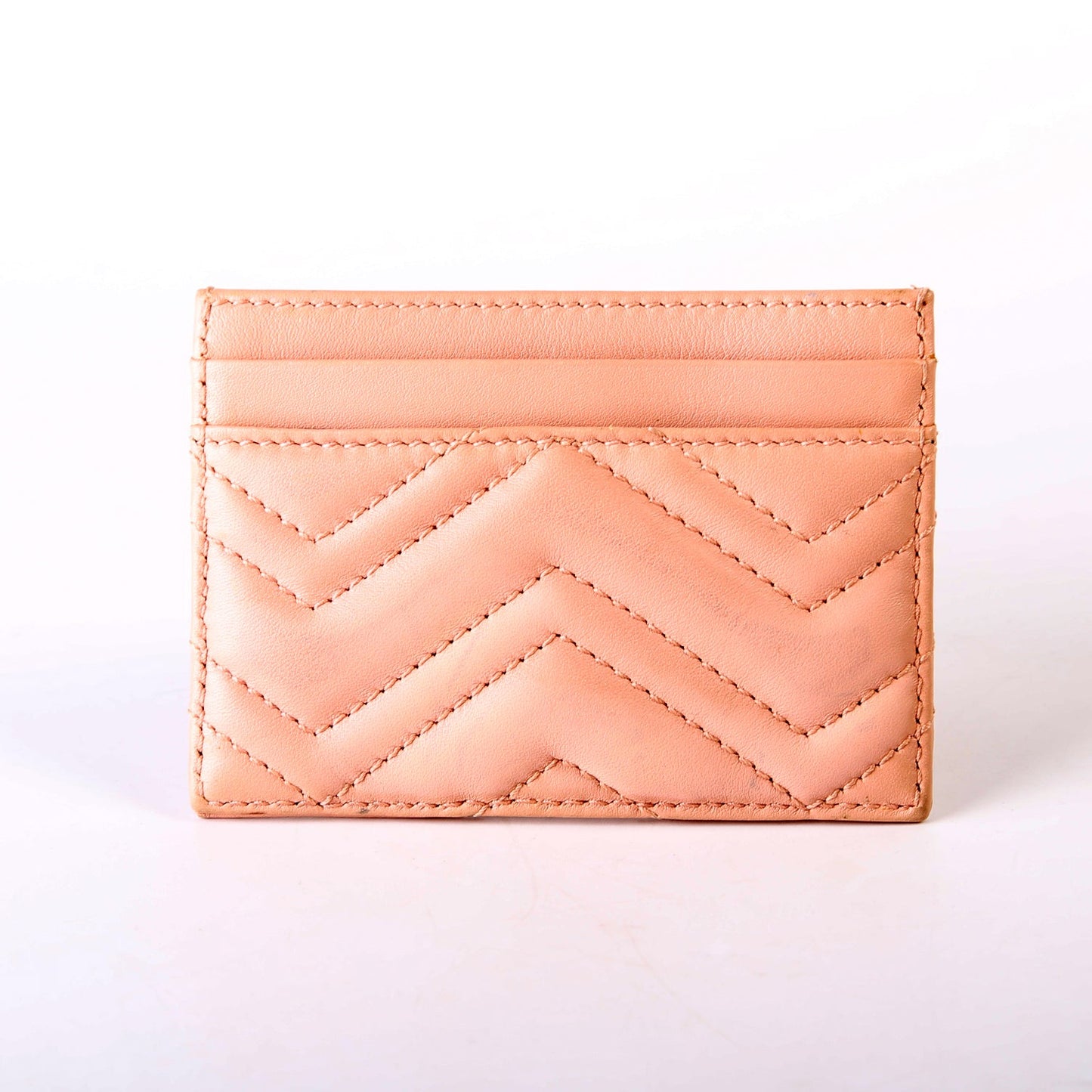 443127 GG Marmont Card Holder Pink