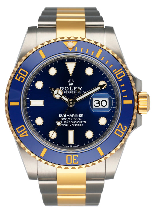 Rolex Submariner 126613LB Blue Dial Mens Watch Box Papers