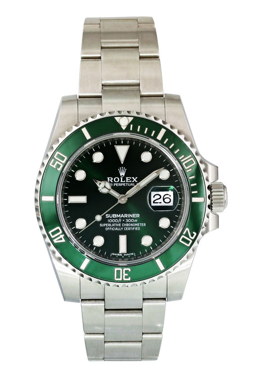 Rolex Submariner Hulk 116610LV Mens Watch